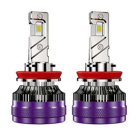 EndureLite K26 H8/H9/H11 20000 lm H11/H8/H9 LED-Lampen, Hochleistungs-Kit, 6000 K kaltweiß, IP68 wasserdicht, 2er-Pack