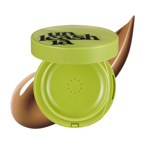 Unleashia Satin Wear Healthy-Green Cushion 35N Toffee