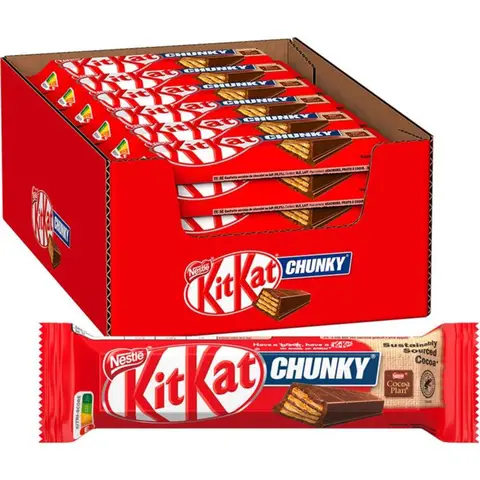 KitKat Chunky Vollmilch Waffelriegel 24 × 40 g