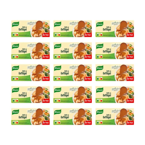 knorr Geflügel Soße Vorteilspack 15 × (3 x 0,25 l)