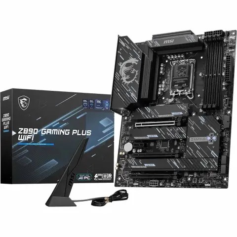 MSI Z890 GAMING PLUS WIFI moederbord Intel Z890 LGA 1851 (Socket V1) ATX