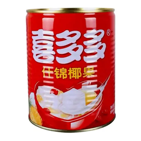 XDD Assorted Coconut Dessert850g 喜多多杂锦椰果罐头850g
