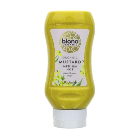 Biona Mustard Medium Hot - 300ML