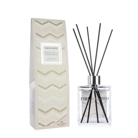 Fired Earth Darjeeling & Damask Rose Diffuser 180 ml