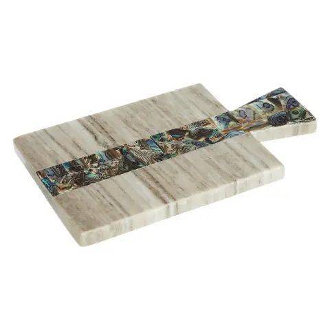 Imogen Small Beige Marble Paddle Board