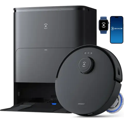 ECOVACS DEEBOT T30S PRO Saugroboter mit Wischfunktion, 11.000 Pa, ZeroTangle Technologie, 70Â°C heiÃŸes Wasser Wischen beim Waschen, TruEdgeâ„¢ Kantenwischen, 6.400mAh Batterie, AI-Hindernisvermeidung