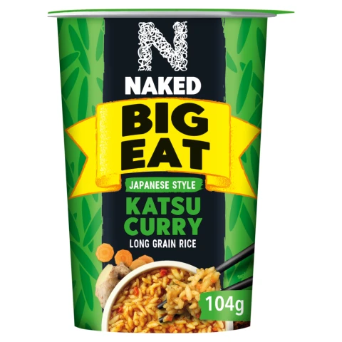 Naked Long Grain Rice Katsu Curry 104g