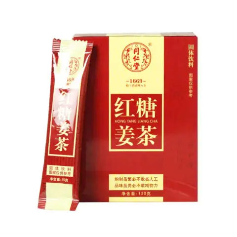 北京同仁堂红糖姜茶 BJ TRT Brown Sugar With Ginger Tea 10g*15