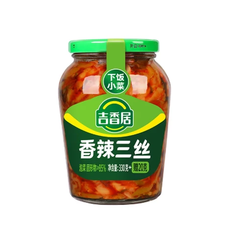Ji Xiang Ju Spicy Triple Shredded Zhacai 350g