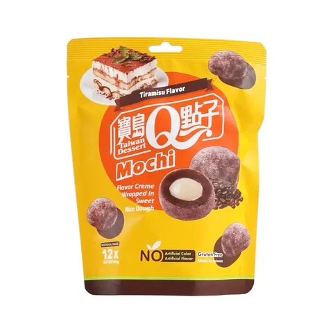 Q-Brand Baodao Q Lava-Tiramisu-Mochi 180G