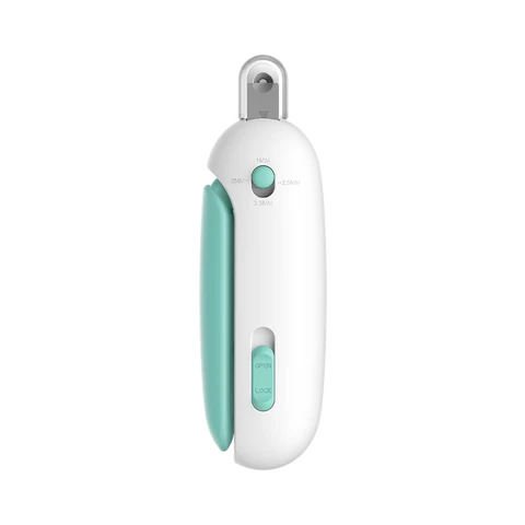 Petgravity Adjustable Pet Clipper, Blue, Suitable for Cats and Small Pets of All Ages, Ergonomic Design