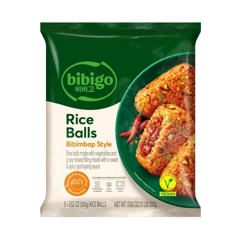 Bibigo Rice Ball Bibimbap Style 500g