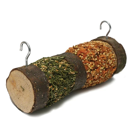 Rosewood Naturals Double Woodroll Small Animal Treat and Gnaw Toy, Pack of 1