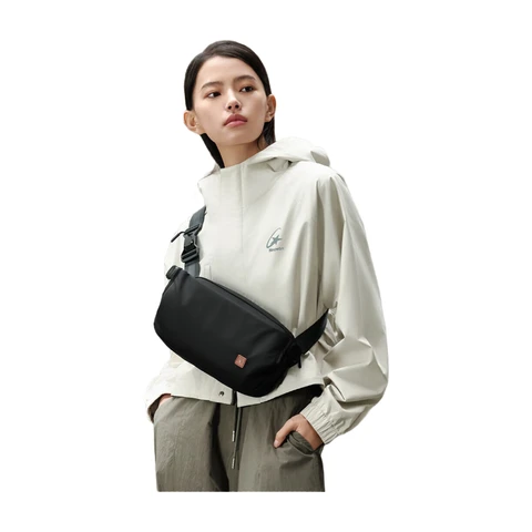 ochama x J.ZAO Explorer Sac Messager pour Homme et Femme, Sac à Poitrine ou à Taille Grande Capacité, Sac à Dos Épaule Unique Loisirs
Sport Téléphone Portable Noir