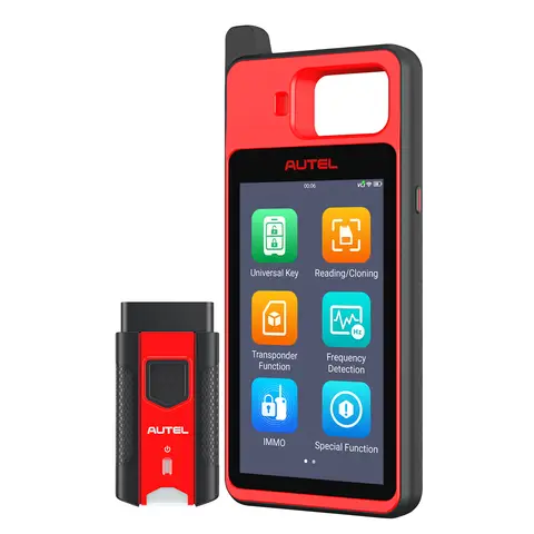 Autel MaxiIM KM100/KM100X programmeertool voor sleuteltransponder, sleutelgeneratie in 60 seconden, IMMO-sleutelcodering via OBD, update zonder sleutel