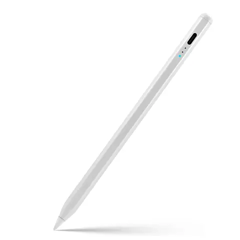 Rexsun Stylus Pen – Magnetischer iPad-Stift mit Neigungserkennung, Handballenerkennung und LED-Akkustandsanzeige, kompatibel mit iPad-Modellen ab 2018, Modell ID715A