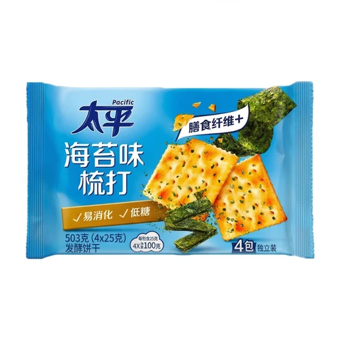 Pacific Soda Cracker Seaweed Flavour 100g