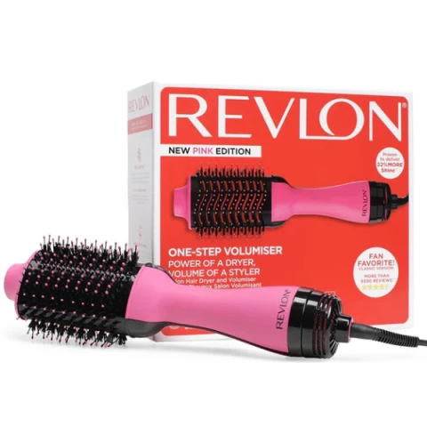 Revlon one step volumiser rose pink , 2-in-1, styling, drying, volumising – RVDR5222VUK