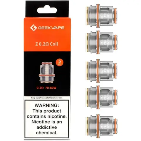 Geek Vape Z Coils / Z 0.2Ohm / 5PK