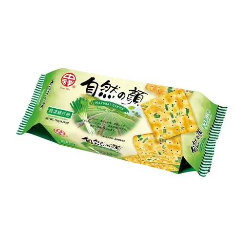 Chung Shiang Natural Series Vegetable Soda Crackers 120g