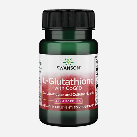 Swanson Ultra L-Glutathion avec CoQ10 - 30 gélules