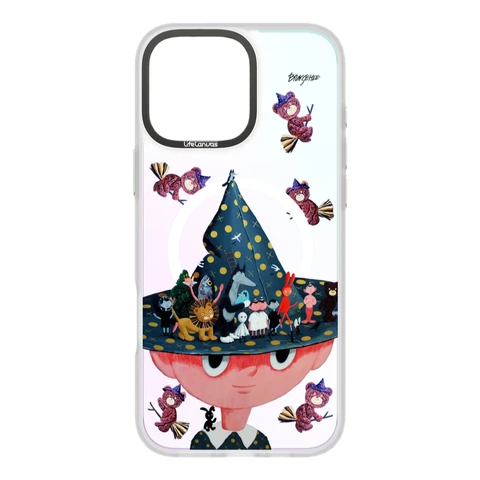 COMMA Canvas Series Magnetic Phone Case -  iPhone16 - Magician