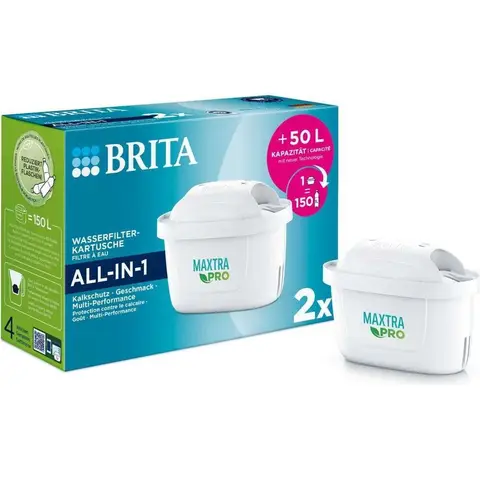 Brita Maxtra Pro Cartouches Filtrantes Pure Performance - Pack de 2