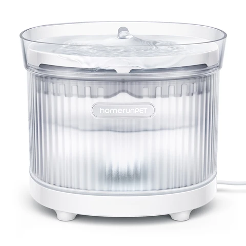 homerunPET WF21 Plug-in Water Dispenser - White - British Standard SAFE AND EFFORTLESS HYDRATION