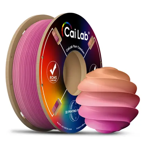 CAILAB 3D Printer Filament PLA Rainbow Gradient - Rainbow #7