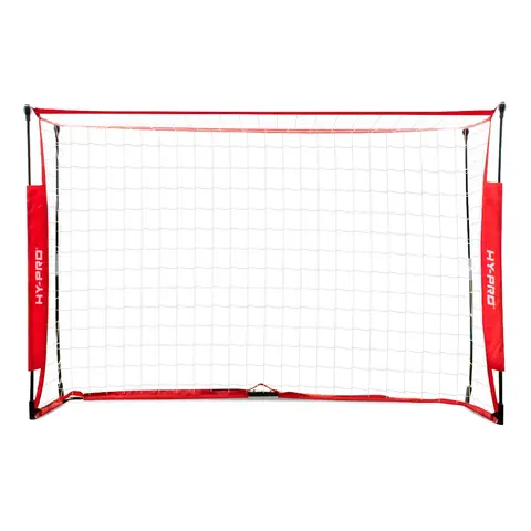 Hy-Pro Football Goal Box Portable Red 4x6ft