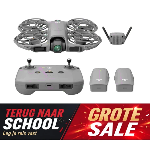 【Terug-naar-school】DJI Neo 2 Fly More Combo - incl. RC-N3 afstandsbediening