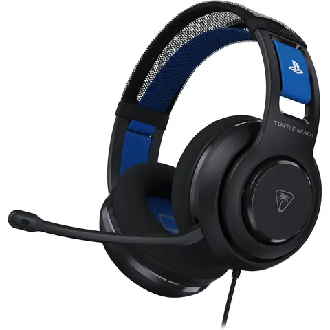Turtle Beach Atlas 200 Wired Gaming Headset for PS5 and PS4 - Officially Licensed for PlayStation - Black