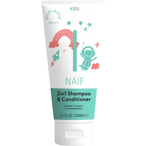 Naïf - 2-in-1 Shampoo & Conditioner - Kinderen - 200ml