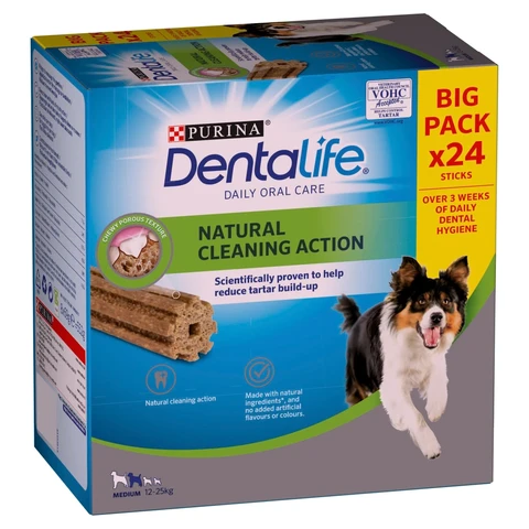Dentalife Medium Dog Treat Dental Chew 24 Stick 552g
