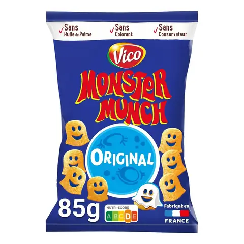 MONSTER MUNCH Chips salées 85 g
