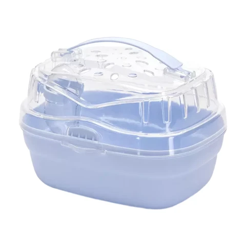 NOBLEZA Tragbarer Hamsterkäfig, 20 x 16 x 14 cm (L x B x H)