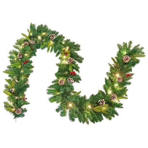 Unter 50 €: Tür-Weihnachtsgirlanden