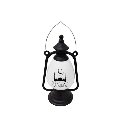 Ramadan Lantern Ornament - Black