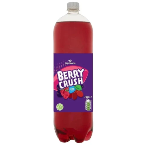 Morrisons No Added Sugar Berry Crush 2 L