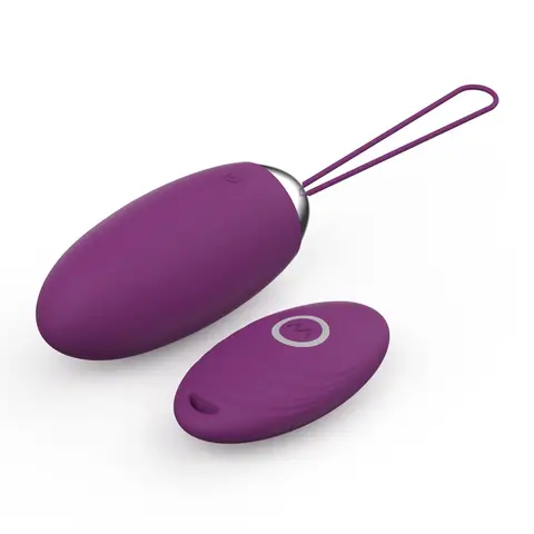 Moistor Intelligentes Vibrationsmassagegerät – 10 Frequenzen, Dual-Core-Technologie, IP65 wasserdicht, lange Akkulaufzeit, geräuschlose Funkfernbedienung, Violet Elegant Edition, YAI66W 015