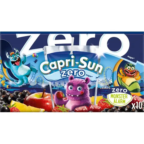 Capri-Sun Monster Alarm Zero Sugar 10 x 0.2L