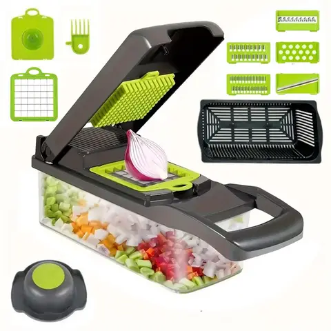 Huacan multi functional vegetable slicer, kitchen slicer, slicer, and grater