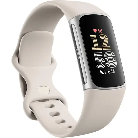 Fitbit Charge 6 Porcelaine/ Argent