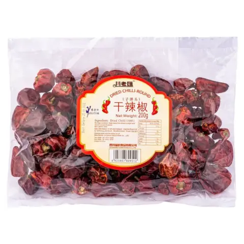 CLH Dried Chilli - Round 200g 川老匯乾辣椒-子彈頭200g