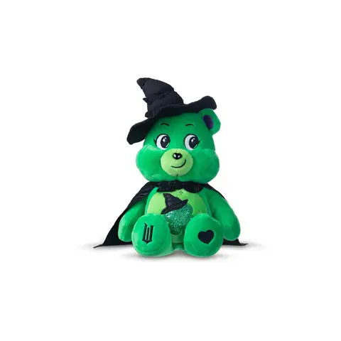 Care Bears x Wicked Good Luck Bear as Elphaba 22cm Plush Soft Toy