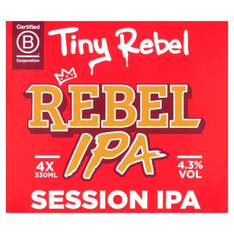 Tiny Rebel Rebel IPA 4 x 330ml
