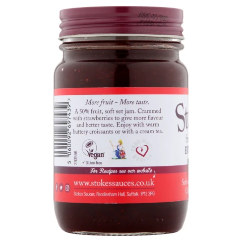 Stokes - Strawberry Extra Jam - 340g