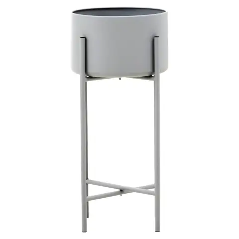 Trosa Large Grey Floor Standing Planter