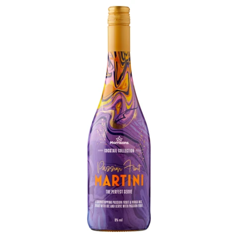 Morrisons Passion Fruit Martini Cocktail 75cl