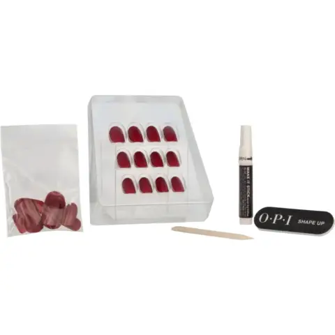 OPI Xpress/On Nail Art 30 pieces - Malaga Wine